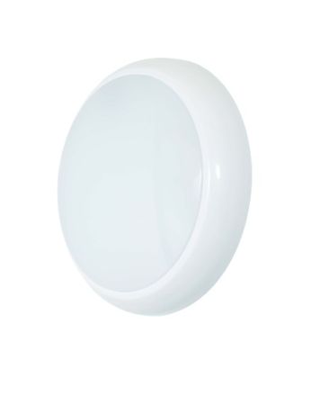 KSR Lighting Roma Multi CCT / Wattage LED IP65 Emergency Surface Bulkhead Light Fitting White