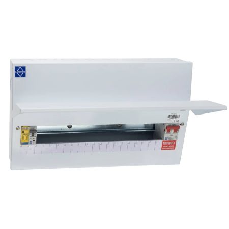 Lewden PRO-R21MS 18 Way RCBO Consumer Unit with Surge Protection