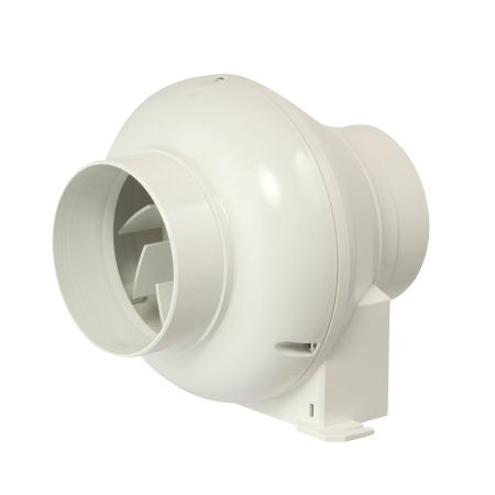 Manrose Inline Centrifugal 4-inch Extractor Fan with Timer | CFD200T
