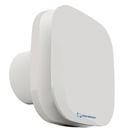 Monsoon 100mm dMEV Continuous Running Extractor Fan with Humidistat | MON-DMEV100HT