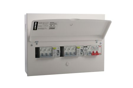 Navitas Dual RCCB 14 Usable Ways SPD Consumer Unit | N16HIX