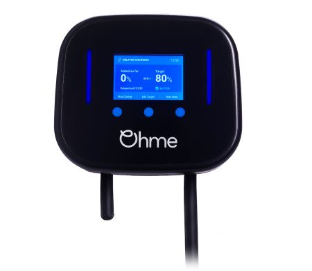 Ohme EV Home Pro Smart EV Charger 7.4kW Tethered 5M | OHME0002GB002