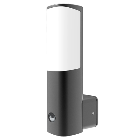 Ovia Centuri 7W LED Cool White Wall Light Grey | OV2053C7GYPIR