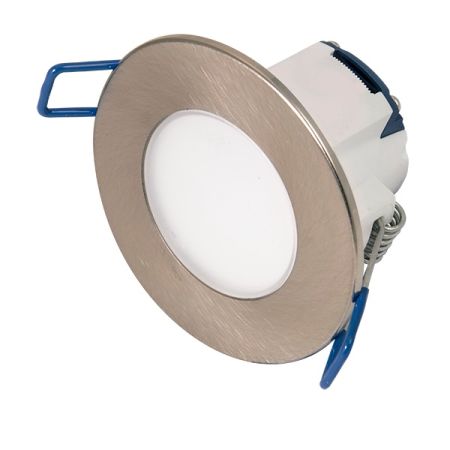 Ovia Pico IP65 LED Fixed Dimmable Downlight 4000K Satin Chrome | OV3500SC5CD