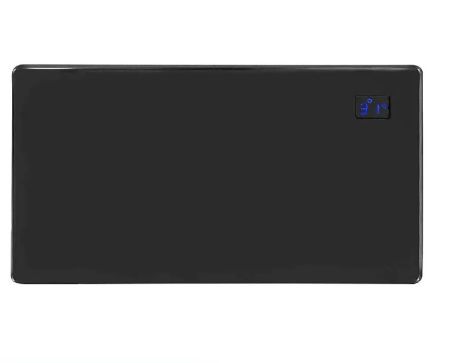 AirMaster PH1.5BK 1.5kW Black Panel Heater Digital LCD Display