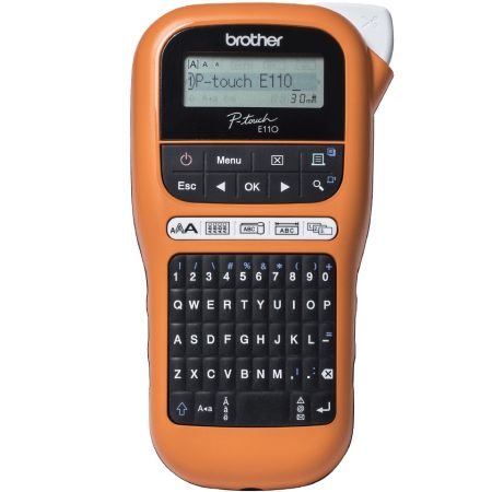 Brother PT-E110VPZU1 Handheld Electrician Label Printer