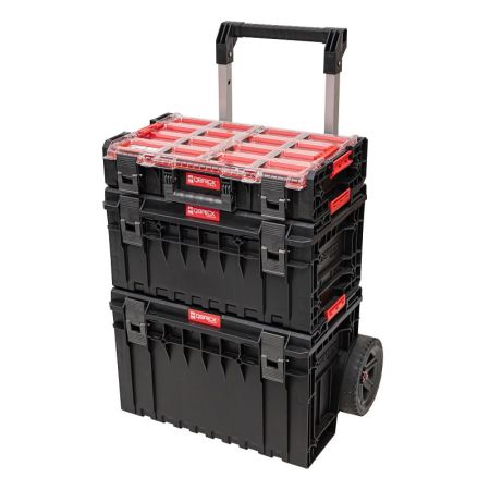 Qbrick System QB-TWO-SET-1 Organizer Tool & Electrical Vario TWO Cart - Set with Box, Alert