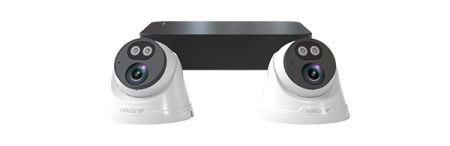 ESP Rekor IP 24/7 IP PoE 2MP 4CH 2 Dome Camera Kit 1TB White | RC24KD2W