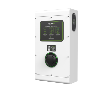 Rolec SecuriCharge 7.4kw Single Type 2 Socket Smart EV Charger White | ROLEC0111W