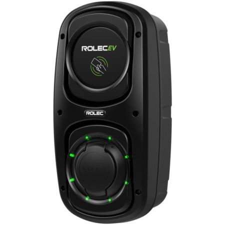 Rolec Wallpod Smart 7.4kw Type 2 Socket Ev Charger Black | ROLEC4020B