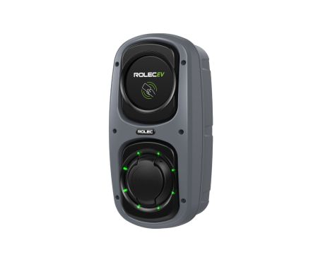 Rolec Wallpod Smart 7.4kw Type 2 Socket Ev Charger Grey | ROLEC4020G