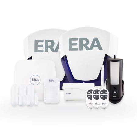 ERA Protect Guardian Smart Alarm Kit, Sirens & Cameras | SALPRWHGSKIT05