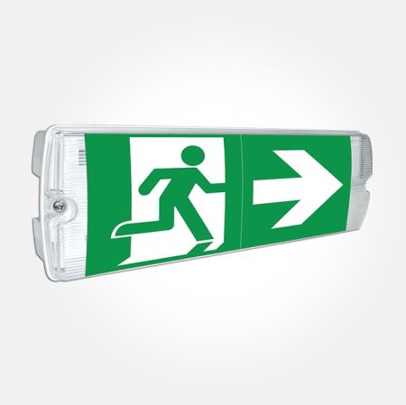 Eterna Lighting Self-Test Li-Ion 4w Maintained LED Emergency Bulkhead | SEMEM3