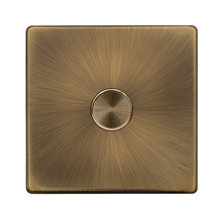 Click Definity Antique Brass 1-gang Led Dimmer Switch - SFAB161