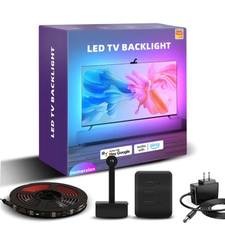 Ener-j Smart Gaming PC/TV RGBIC Strip Kit with 3.8M RGBIC LED Strip | SHA5343