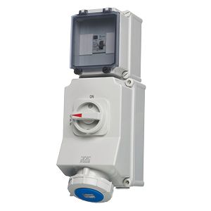 Europa IP65 Interlocked Switch Sockets (RCCB Protected, Type A)