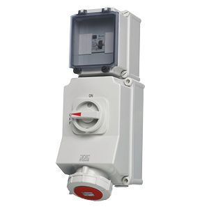 Europa IP65 Interlocked Switch Sockets (RCCB Protected, Type A)