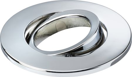 SpektroLED Tilt Bezel for SpektroLED Tilt Downlight Polished Chrome | SPEKTPC