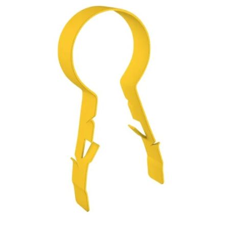 LINIAN SuperClip Cable Clip 12-14mm Yellow (Pack 25) | 1LSY1214