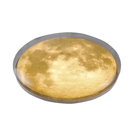 Ener-J T599 72W Moon Ceiling/Wall IP20 Light CCT & Dimming Remote