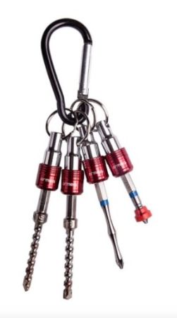 Armeg TIM4PK 4pc Twister Impact Masonry & Screwdriver Bit Set