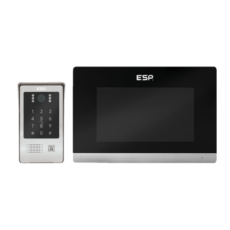 ESP Aperta IP POE Single Way Kit With POE Switch Black - A1IPKB