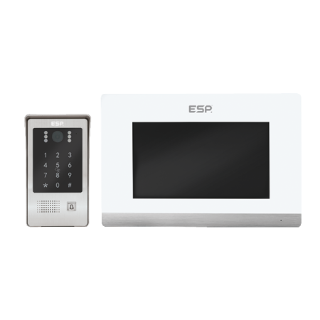 ESP Aperta IP POE Single Way Kit With POE Switch White - A1IPKW