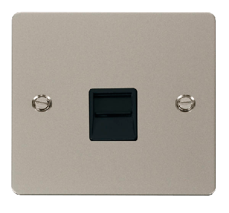 Click Define Pearl Nickel Master Telephone Point FPPN120BK
