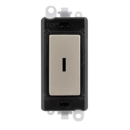 Click Grid Pro GM2003BKPN 2 Way Keyswitch Module Black Pearl Nickel