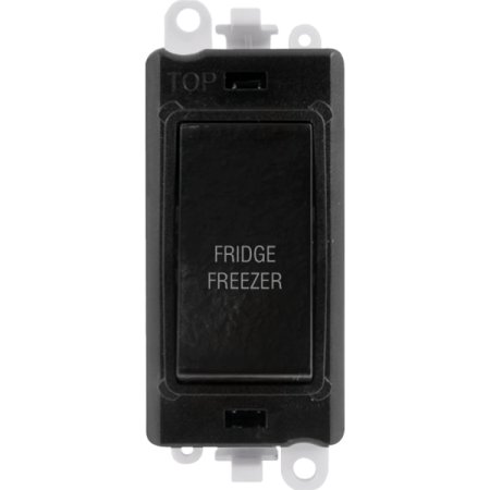Click Grid Pro GM2018BK-FF Double Pole Switch Module Black Fridge Freezer