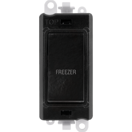 Click Grid Pro GM2018BK-FZ Double Pole Switch Module Black Freezer