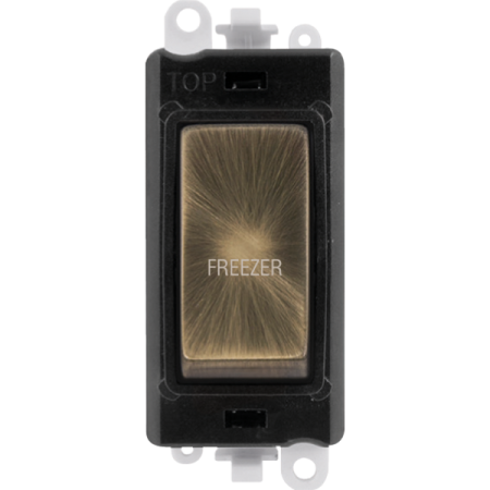 Click GridPro GM2018BKAB-FZ 20AX Double Pole Switch Module printed