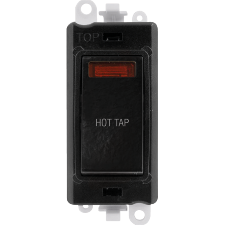 Click GridPro GM2018NBK-HT 20AX Double Pole Switch with Neon Module printed