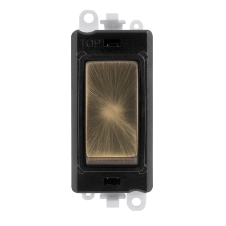 Click Grid Pro GM2070BKAB 3 Position Switch Module Black Antique Brass