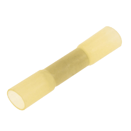 Unicrimp Q-Crimp Yellow Heat Shrink Butt Splices Connectors (PK100)