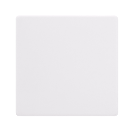 Click Definity Screwless 1 Gang Blank Plate - Polar White Cover Plate | SFPW060