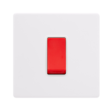Click Definity Screwless 50A 1 Gang Double Pole Switch | SFPW200PW