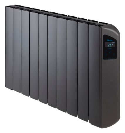 Farho Victoria 1650W WiFi Enabled Electric Radiator Anthracite | VICN10-BLK