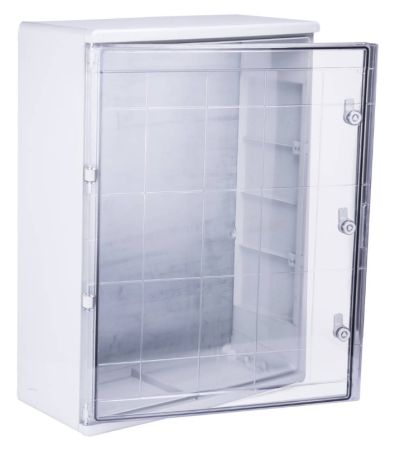 Wiska IP65 Lockable Transparent Door Plastic Enclosure 800x600x260mm | WDB T9
