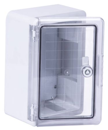 Wiska IP65 Lockable Transparent Door Plastic Enclosure 300x200x130mm | WDB T1