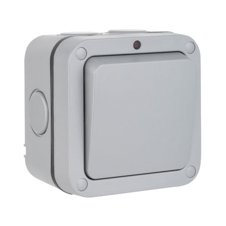 Saxby Electrical Weatherproof 20A 1G 2-way Switch with Indicator | WP201