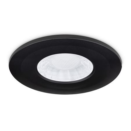 JCC X50 Black Aluminium Bezel for use with X50 Fire-Rated Downlight | JC1107/BLK