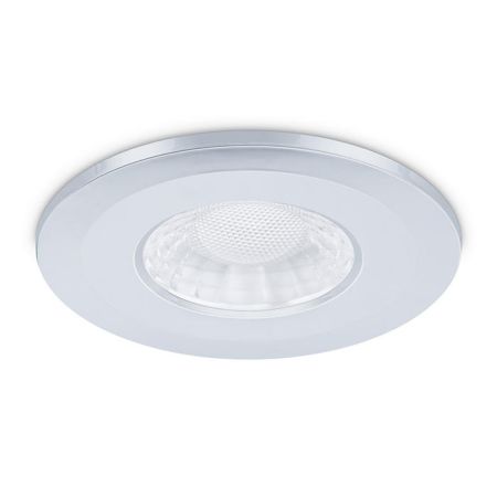 JCC X50 Chrome Aluminium Bezel for use with X50 Fire-Rated Downlight | JC1107/CH