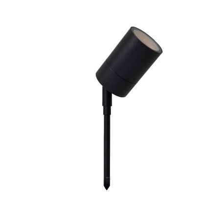 Forum Zinc Leto ZN-29180-BLK IP65 Garden Spike Spotlight Black