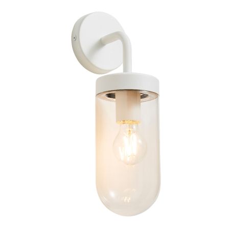 Forum Zinc Kew Exterior Wall Lantern Ivory | ZN-31809-IVO
