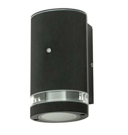 Zinc Helix Photocell Outdoor Down Light Black | ZN-35686-BLK