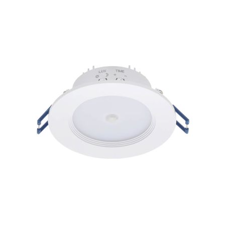 Forum Reno 8w Recessed LED Downlight with PIR Sensor | ZN-35690-WHT