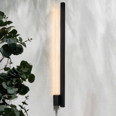 Forum Zink ZN-44223-BLK Bardi 10w LED Linear WL IP54 Black