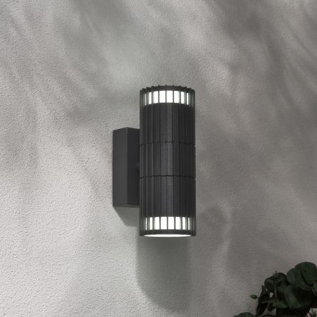 Forum Zink ZN-44262-ANTH Muto 2 Light GU10 Up & Down WL IP65 Anthracite
