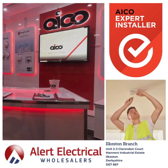 Calling all Fire Alarm Installers! Join Us at our Ilkeston Branch on the 31/10/2023 for Aico Expert Installer training